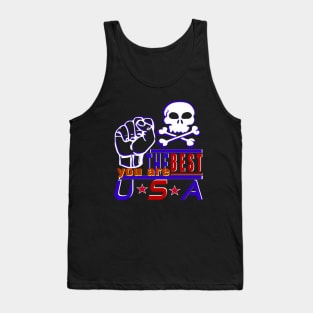 You Are The Best USA Design The Strongest Sea Pirates- Iron Hand Tank Top